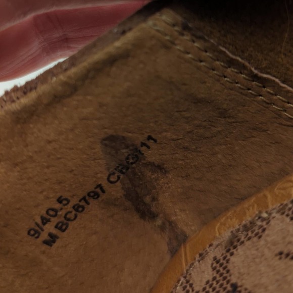 Boc Born Concepts Beige Tan Floral Flats Loafers Slip On Shoes Women's Size 9 - Picture 11 of 11